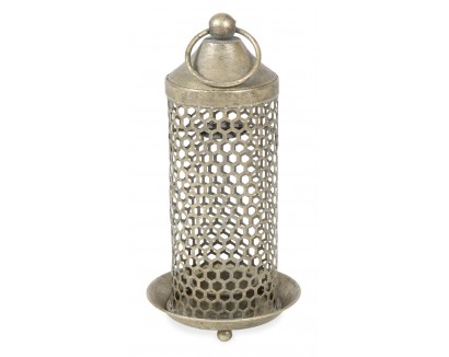 Pewter Metal Candle Holder