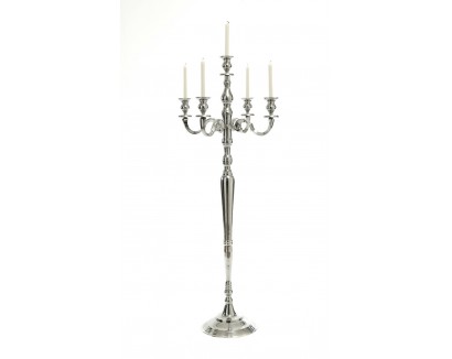 Aluminium Polished Candelabra - HN9034