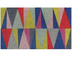 Harlequin Triangles Doormat