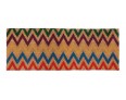 Multi-Coloured Chevron PVC Backed Doormat