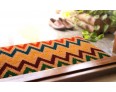 Multi-Coloured Chevron PVC Backed Doormat