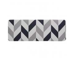 Grey Herringbone Reversible House Mat