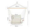 Cream Hammock Swing Chair