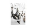 French Provincial Hanging Hammock Chair Charcoal