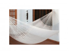 Nylon Jumbo Plus Hammock in Cream