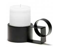 Symmetry Pillar Candle Holders (Set of 2)