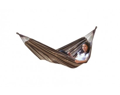 Single Stripy Cotton Hammock